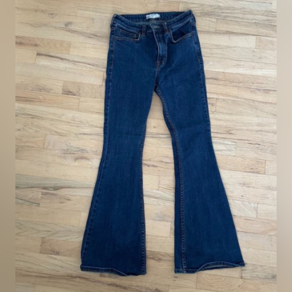 Free People Wide leg Denim